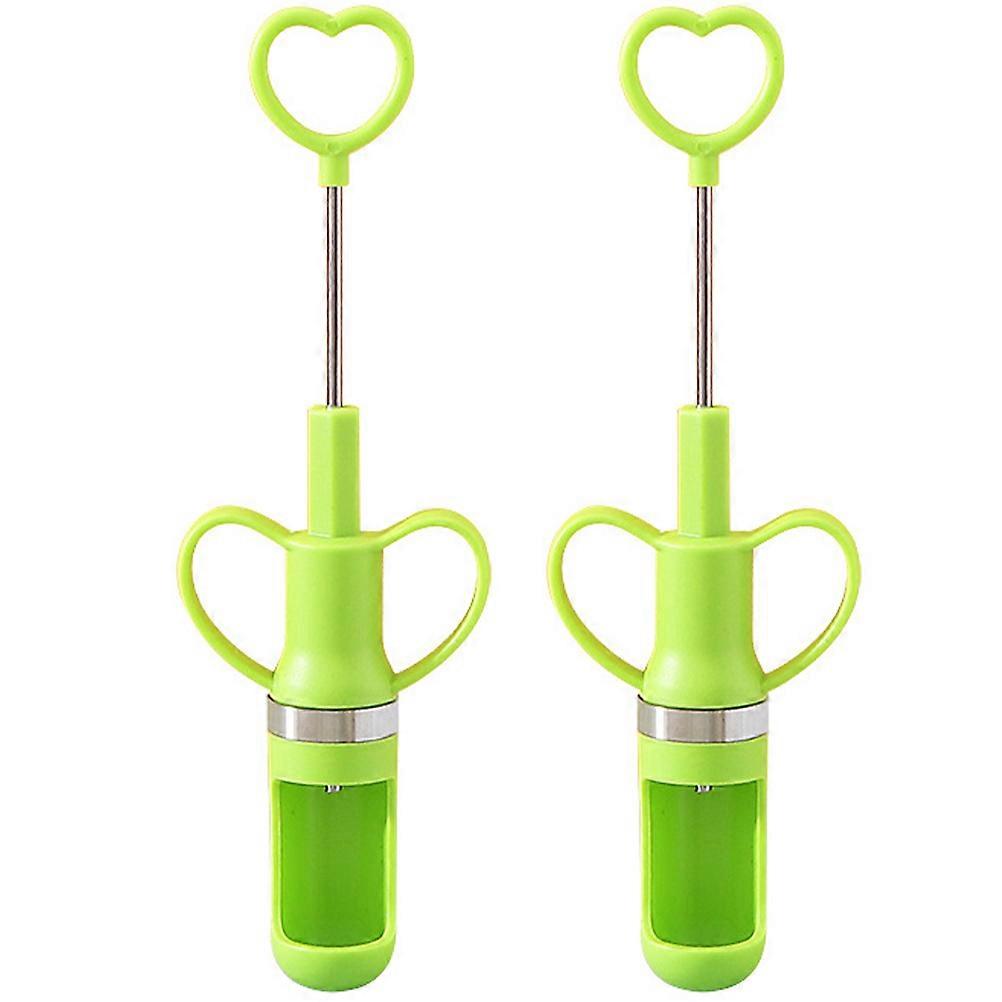 2 Pcs Hand Tools Olive Deseeder Peach Core Removers Remover Tool Red Date Corer