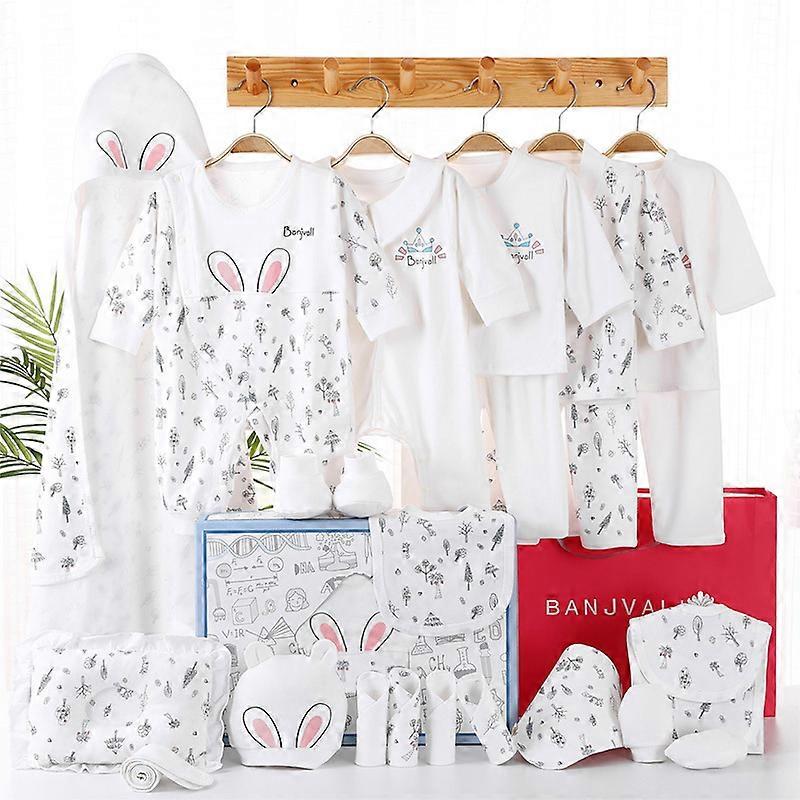 Babykläder Nyfött Presentset Mjukt tyg Kläder och accessoarer Set