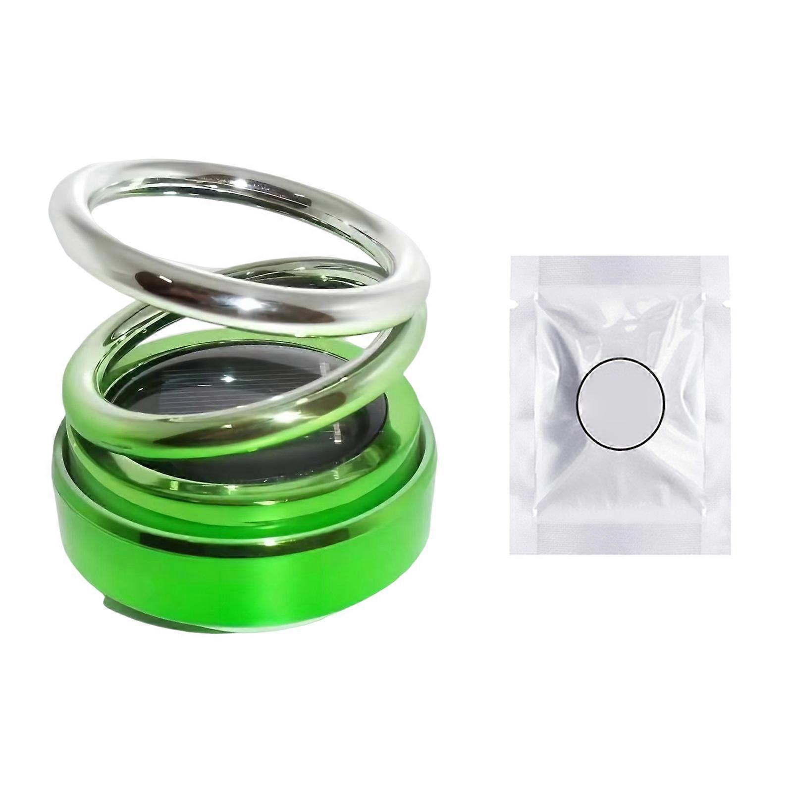 Powerful Portable Car Aromatherapy Solar-Powered Kinetic Energy Purifies Air Elegant Design Ornament xi