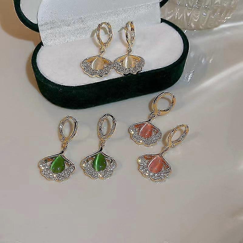 Stylish Unique Ginkgo Earrings