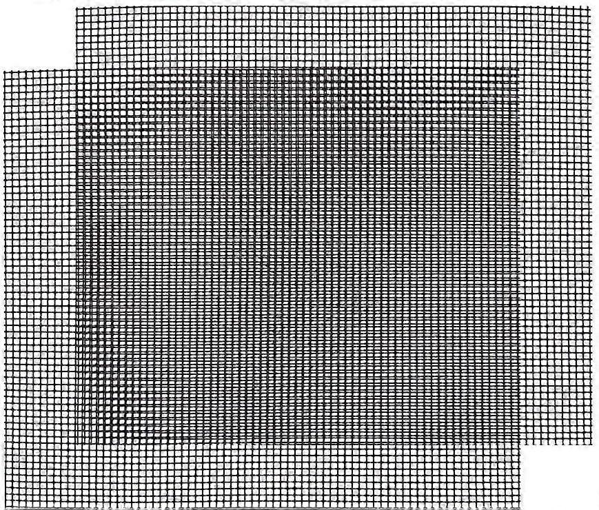 Barbecue Grid, Reusable and Cuttable Baking Mat Non-Stick Grid for Yogurt Makers Barbecue Oven Baking - 2pc (42 * 36)