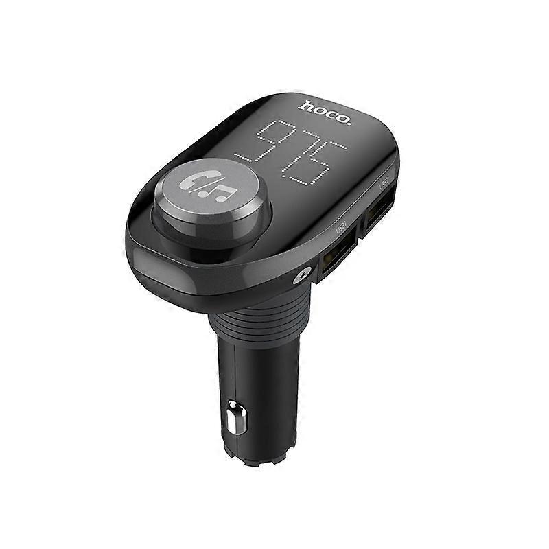 Hoco E45 Bluetooth FM Transmitter for iOS and Android Devices Black