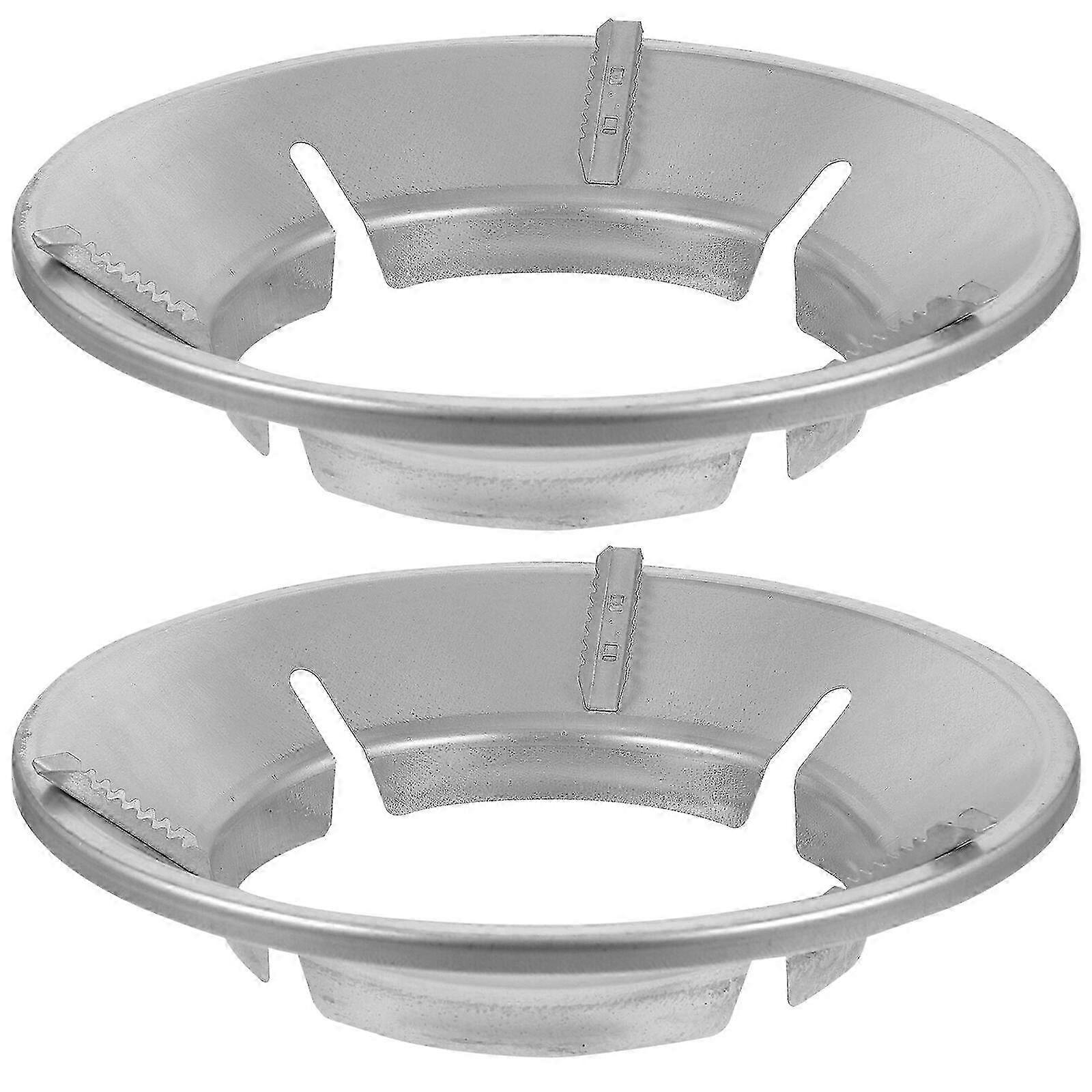 2 ks generický krúžok Wok rošt Wok Rack Wok Ring stojan Liatinový stojan Wok Stand Sporák Trivet