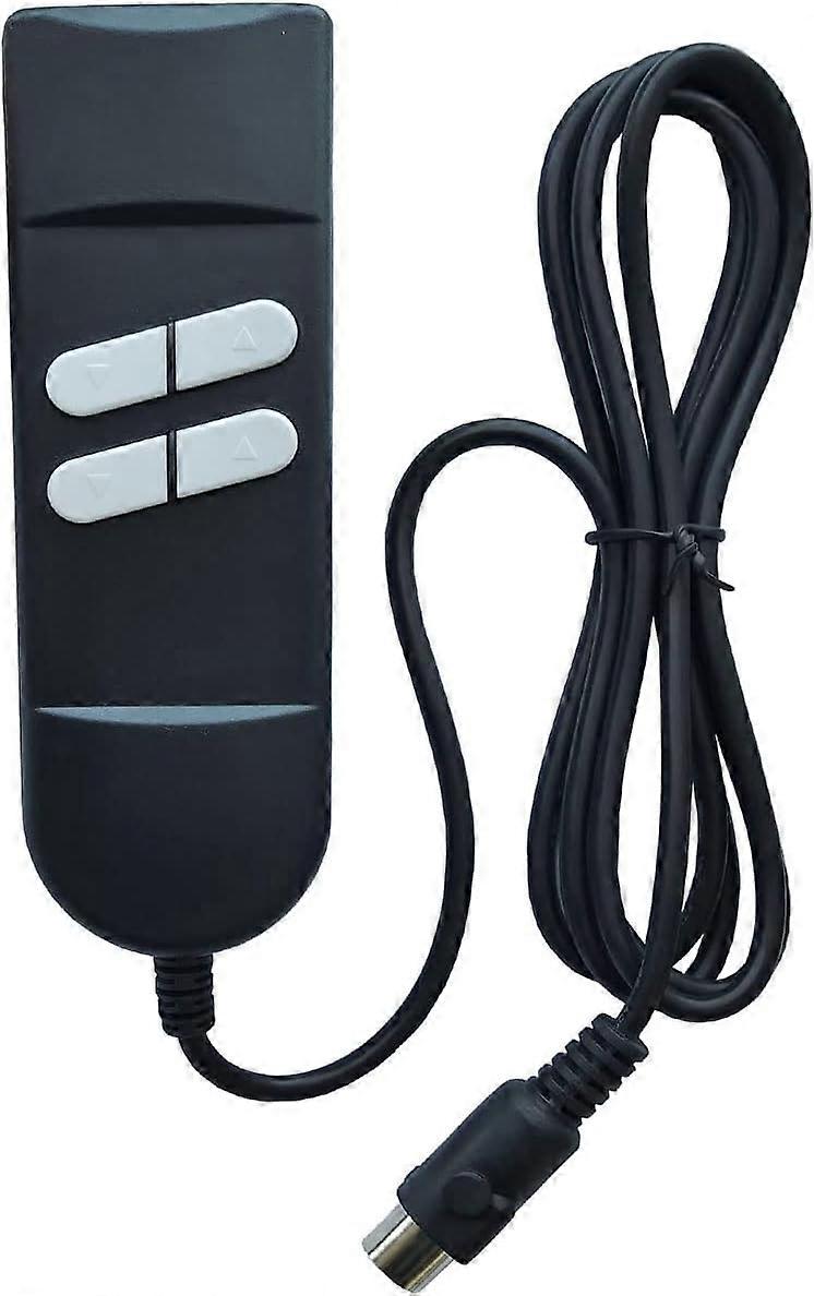 Tlcommande Fauteuil Relax Electrique,tlcommande Fauteuil releveur Contrle Manuel 4 Boutons 5 Broches utilis pour 2 Moteurs - Fauteuil inclinable ou Al