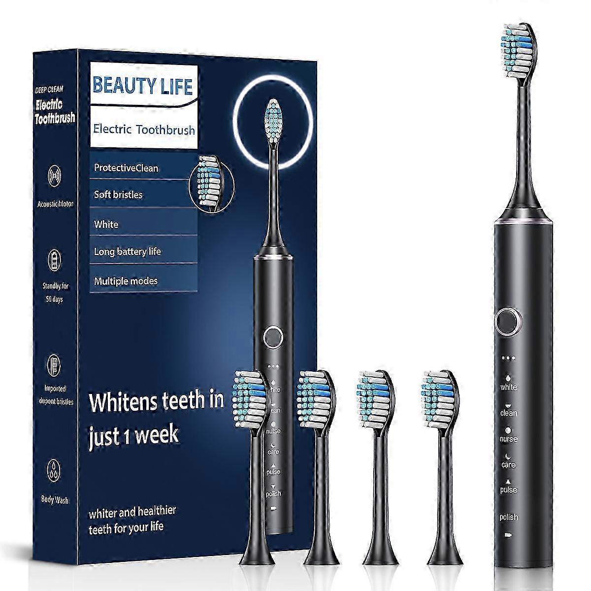 Rotating Round Head Electric Toothbrush - 2002 Shipping