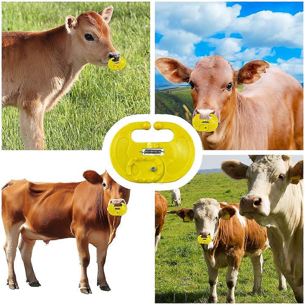 10 Pcs Calf Weaner Calf Nose Ring Calf Weaner Milk Sucking Preventer Calf Wean