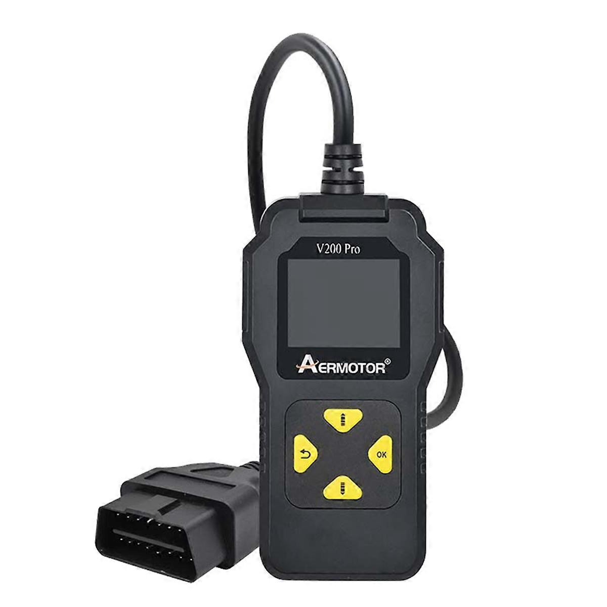 Car Fault Diagnosis Instrument OBD2 Scanner V200 Pro Battery Tester Engine Fault Reading Data Tool