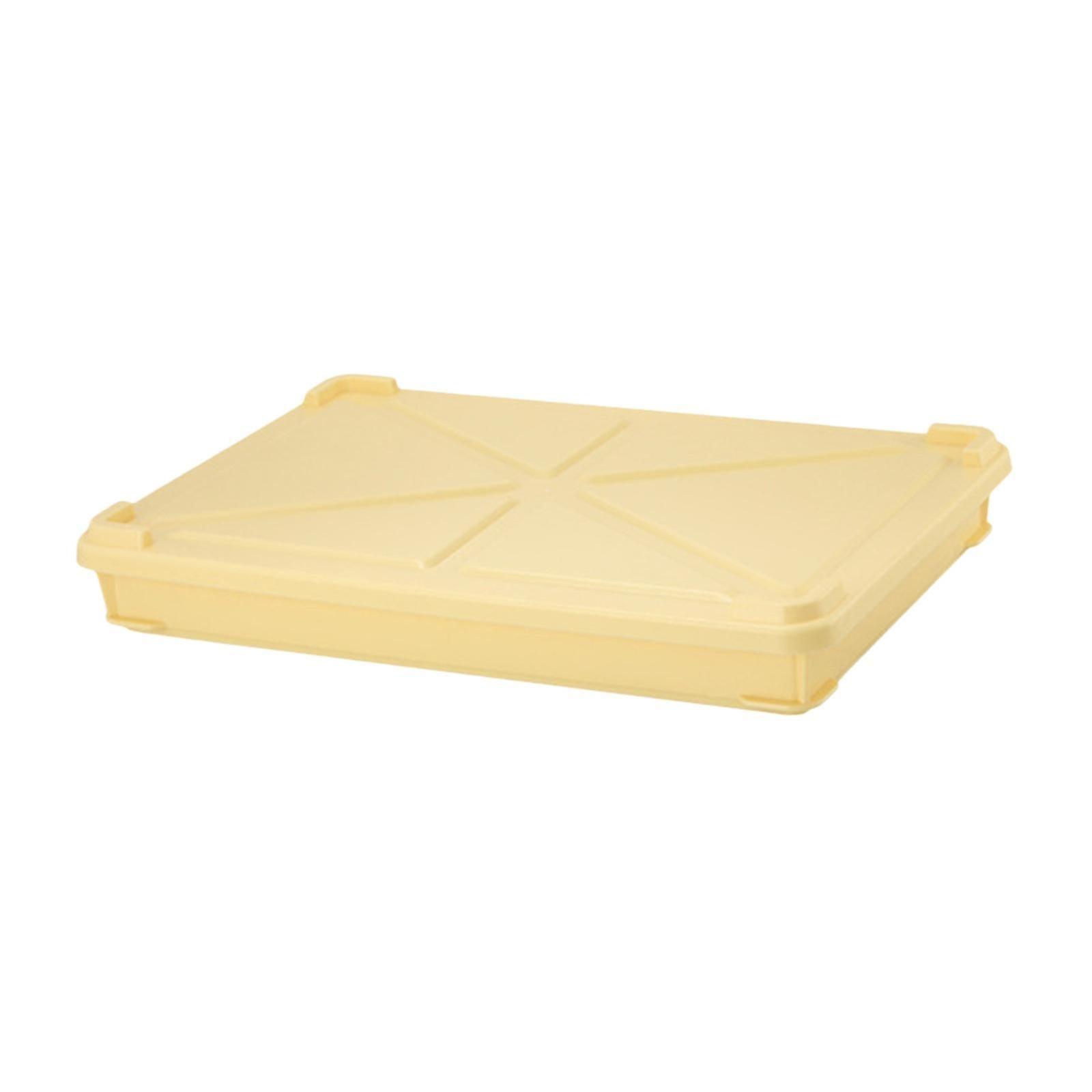 Pizza Prova Kutusu Yardımcı Pizza Hamuru Konteyner Mutfak Restoran Ev S 10L