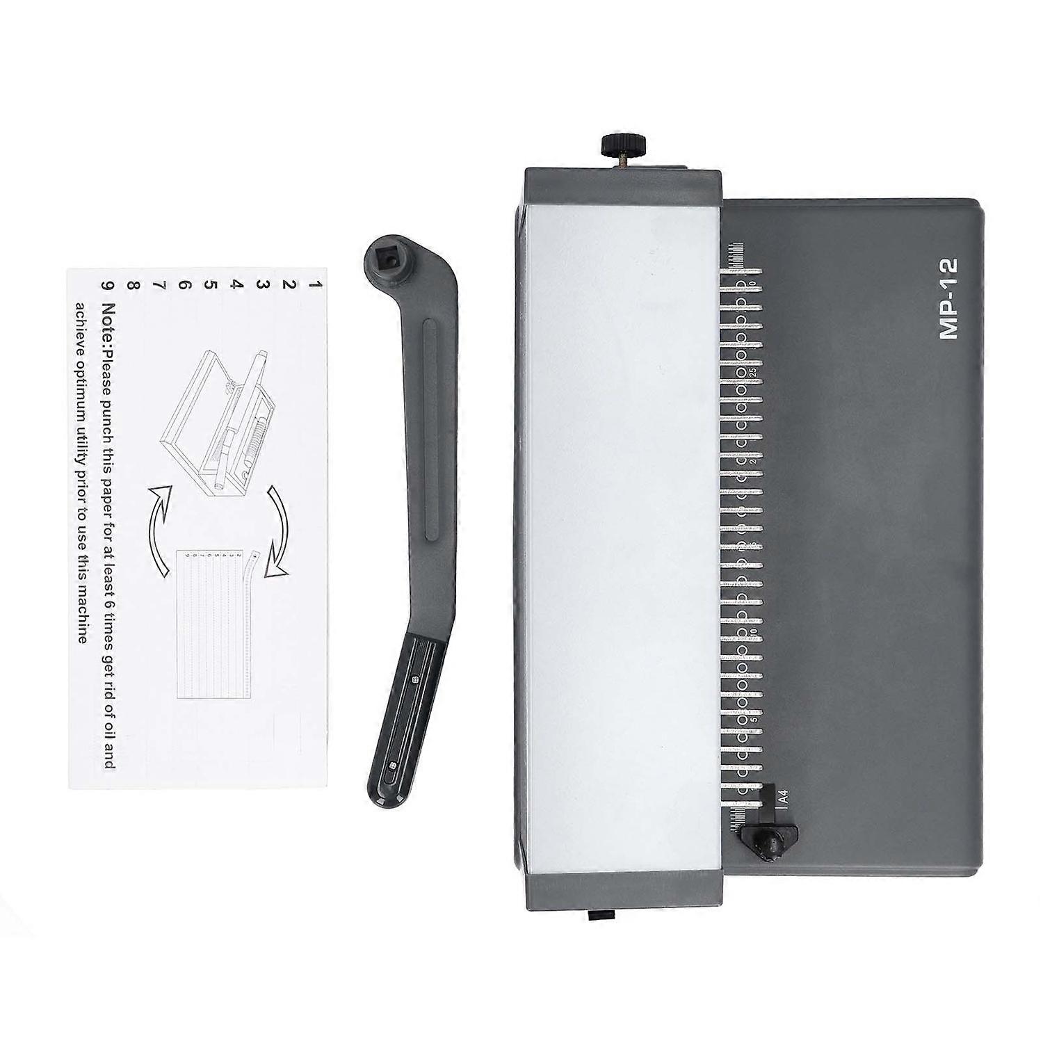 Binding Machine 30 Hole 5.5mm Diameter 2.5mm 4.5mm 6.5mm Margins Spiral Coil Binder Machine for Lett