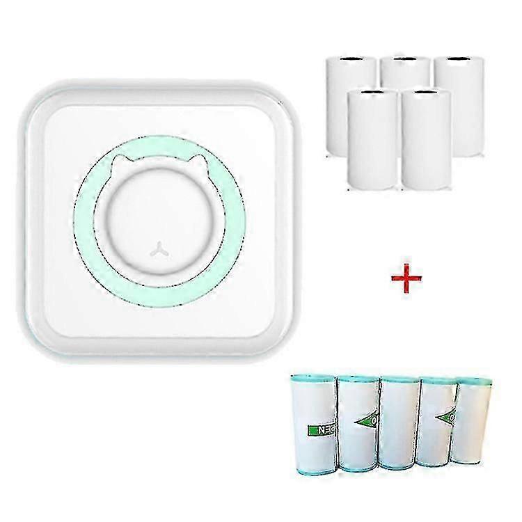 Convenient Pocket Mini Printer Student Wrong Question Thermal Bluetoot