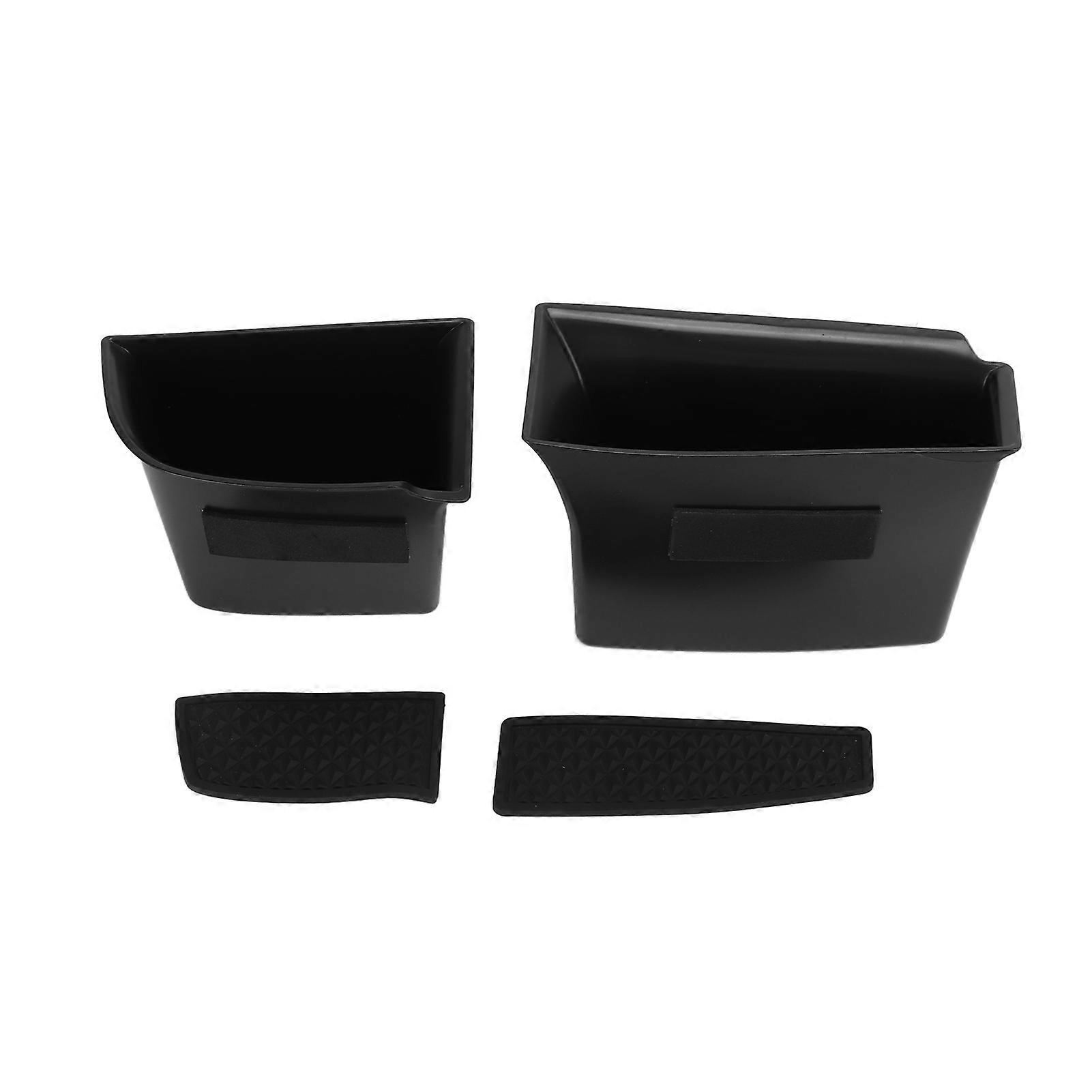 2Pcs Car Side Door Storage Box Grab Handle Tray Replacement for Mazda 3 2019‑2021