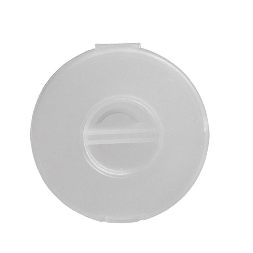 Small Portable Round Rotatable Wire Organizer Data USB Cable Storage Management Tool Mobile Phone Charging Line Winder Box  Clear