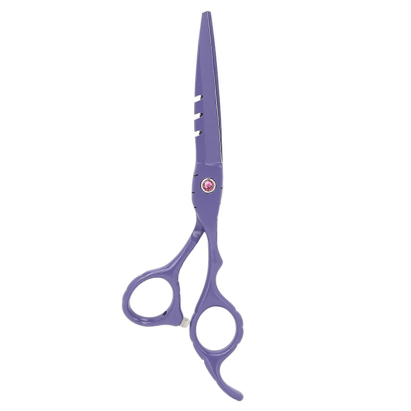 Tesoura de barbeiro de aço inoxidável de 6 polegadas para aparar barba