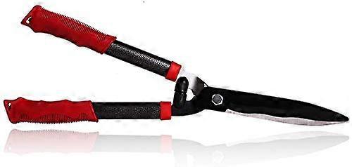 21" Carbon Steel Garden Shears with Ergonomic Handles for Precise Shrub and Bush Pruning, Durable and Comfortable Design