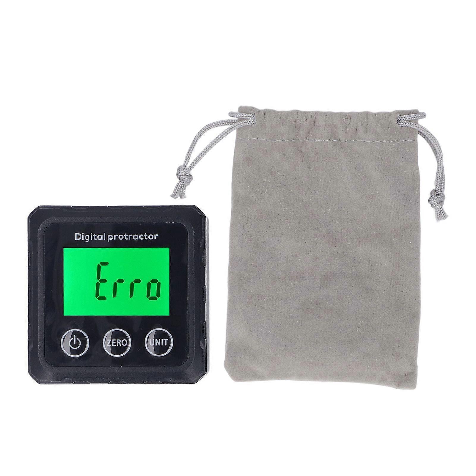 Digital Angle Finder Mini LCD Level Angle Gauge Protractor Inclinometer Measurement Tool with Magnetic Base