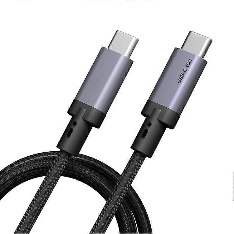 1.2m USB4 USB-C to USB-C Cable 240W Fast Charging 40Gbps Data Transfer 8K 60Hz Type-C Cord