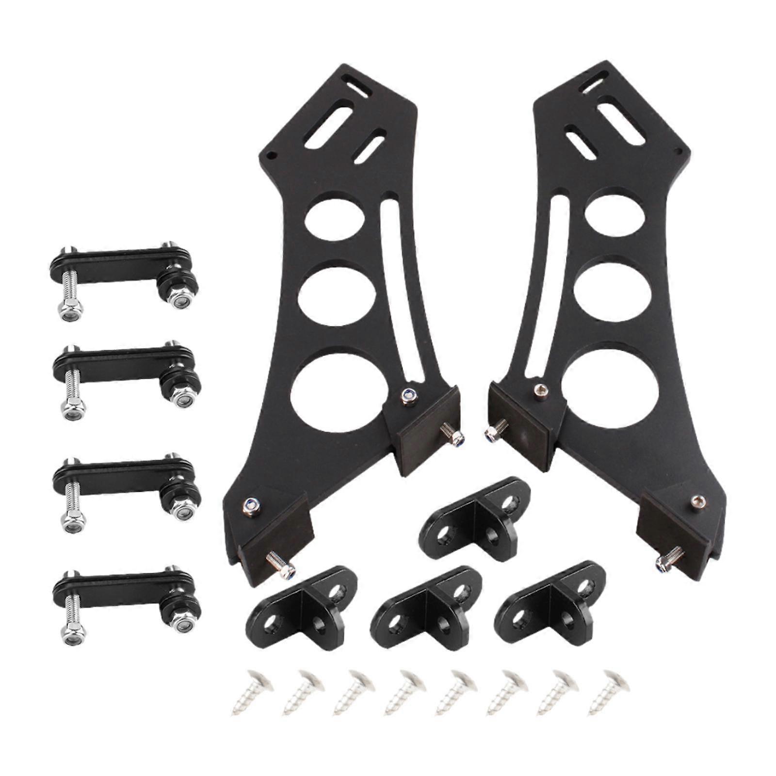 2x Generic Spoiler Legs Mount Brackets Easy to Install Spare Parts Accessory