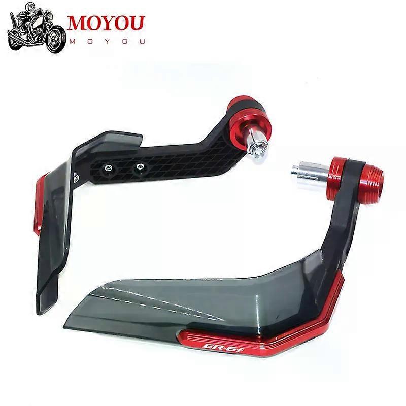 compatible for ER-6N ER-6F ER6N ER6F ER 6N/6F High Quality Motorcycle Handguard Shield Hand Guard Protector Windshield MAXP