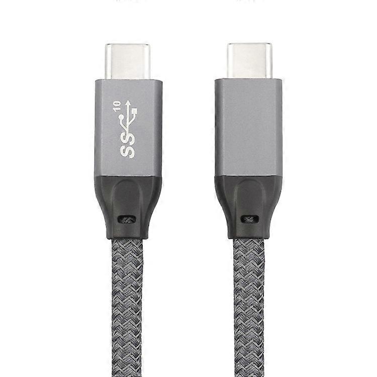 100W USB-C / Type-C Male to USB-C / Type-C Male Full-function Data Cable with E-mark, Cable Length:2m
