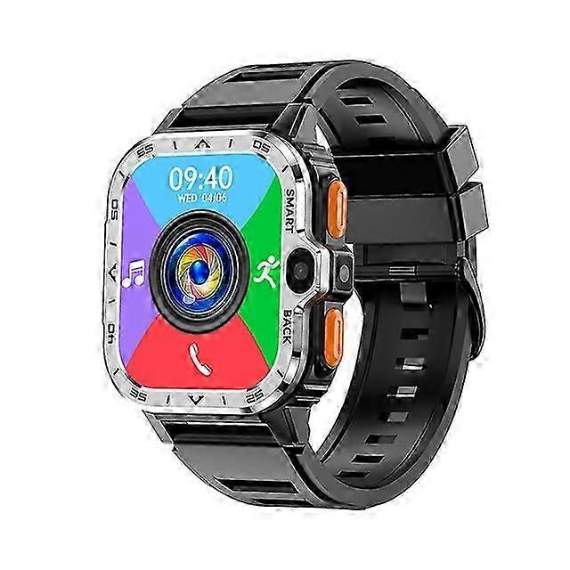 ساعة ذكية 4G LTE ، مع جهاز تعقب GPS يجمع بين صوت الفيديو ومكالمات Wi-Fi ، والرسائل ، و NFC ، وكاميرات 2 ، وساعة ذكية للبالغين والكبار