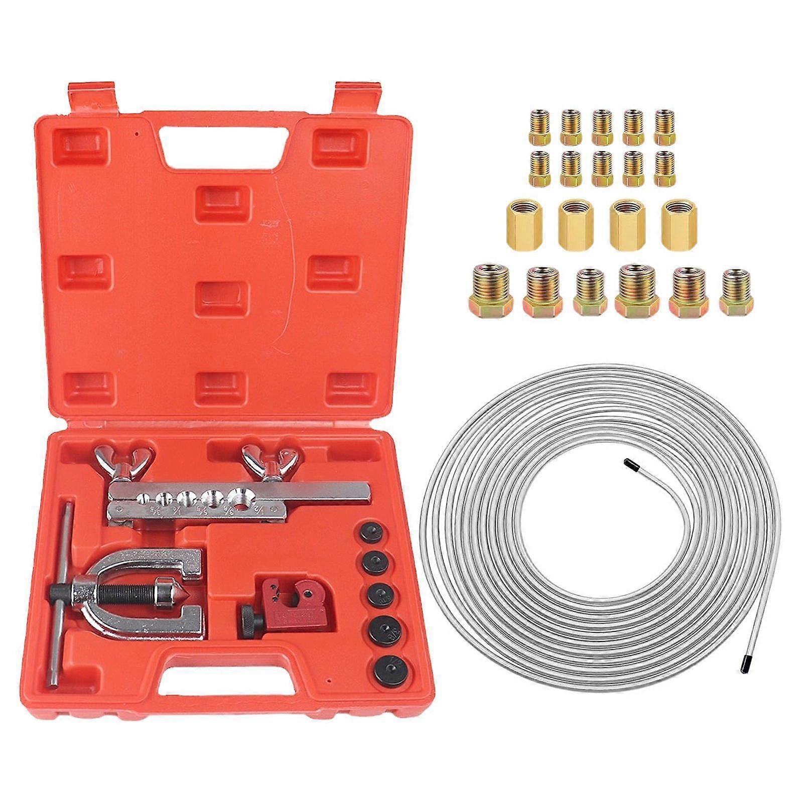 Double and Single Flaring Tool Kit Practical Heavy Duty Copper Tube Expander