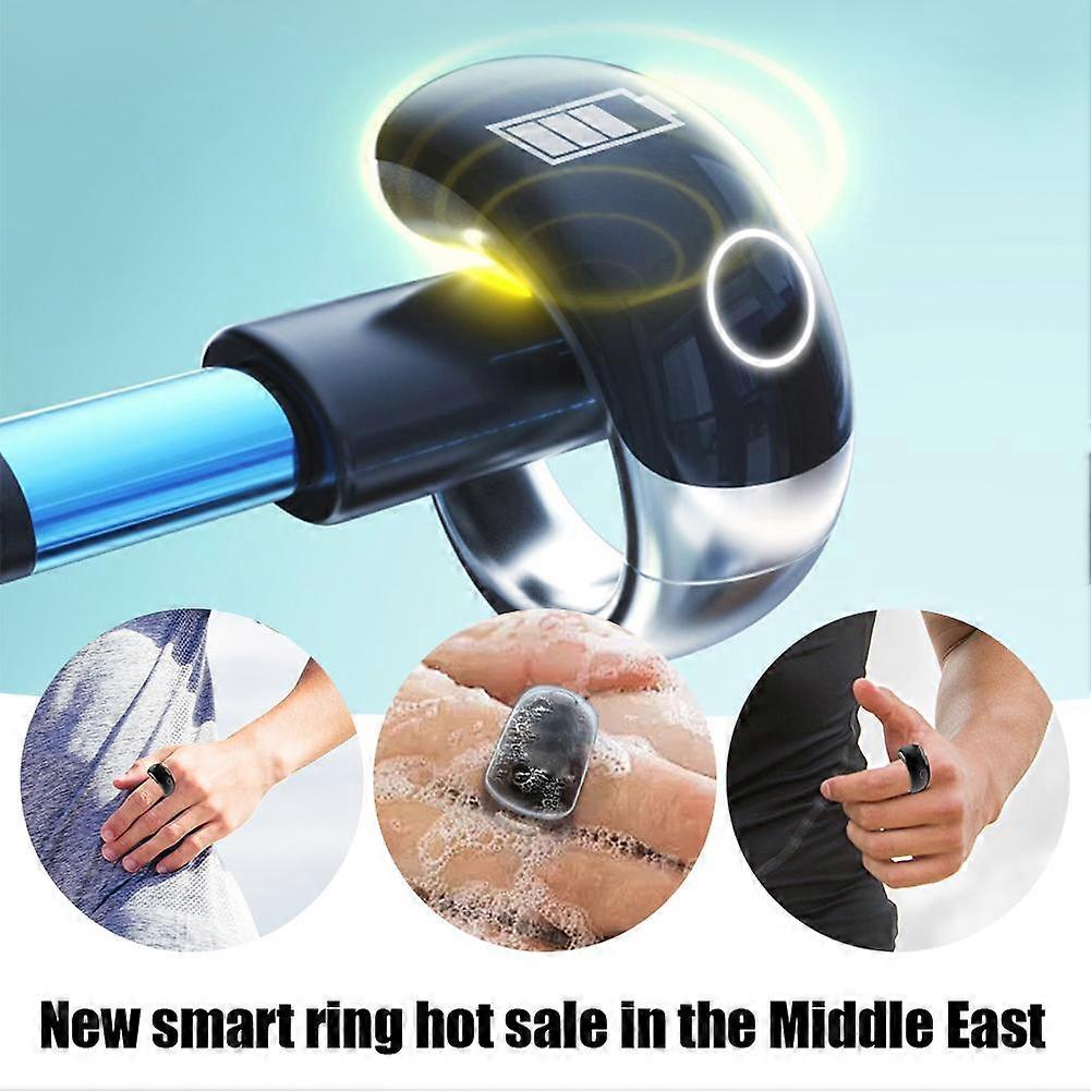 Ny smart ring LED & mobilapp display elektronisk räknering