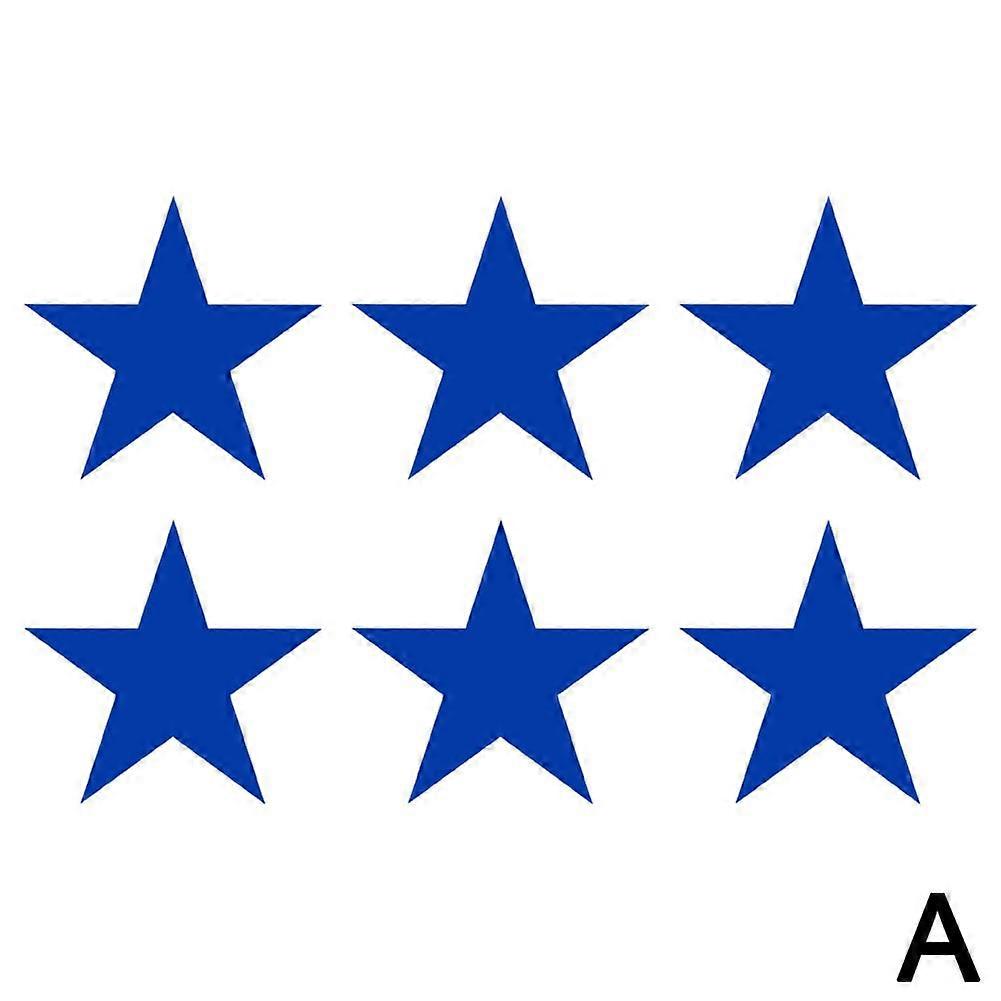 반사 스티커 안전 경고 5개 별 자전거 자동차 야외