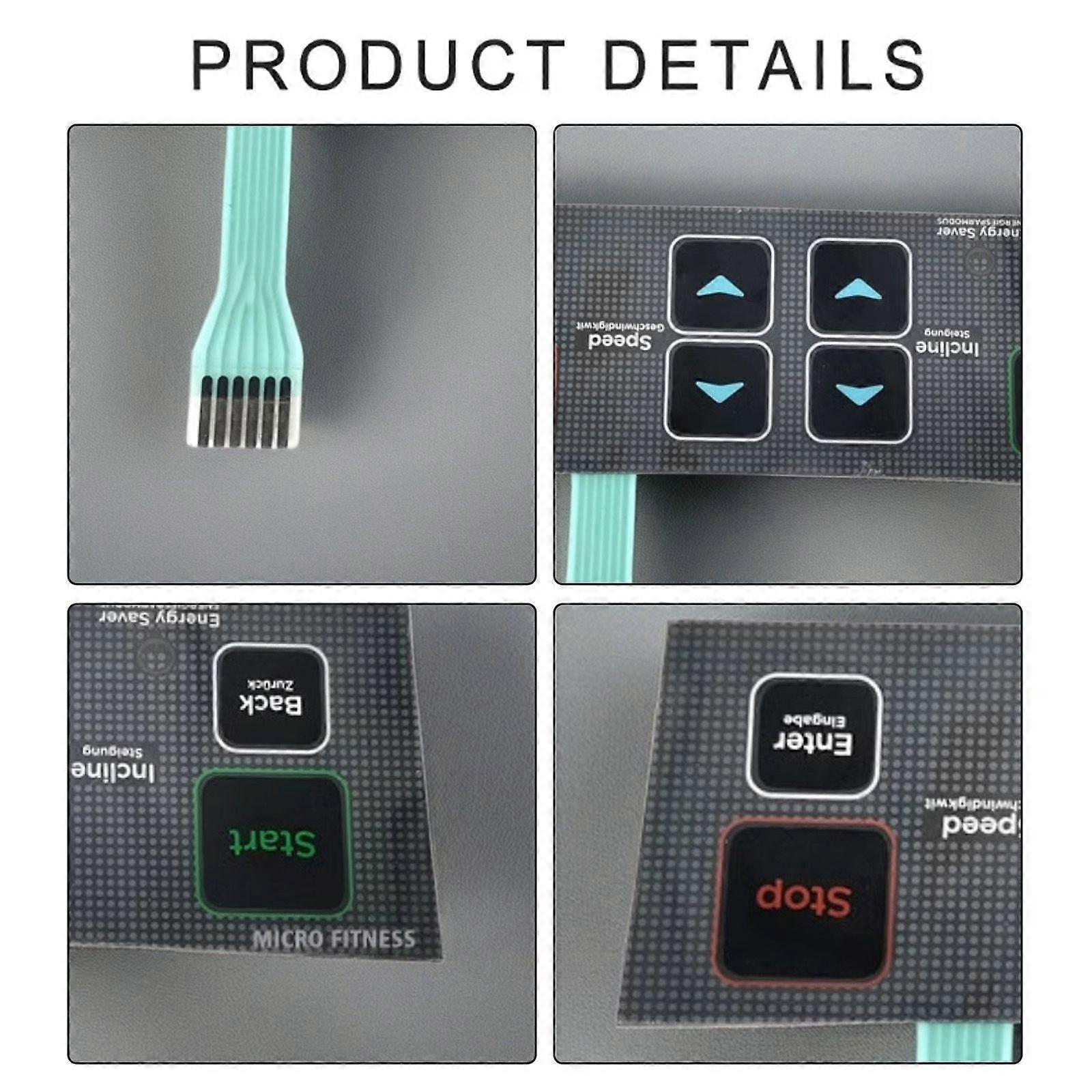 Laufband Nummernblock Tastatur Taste für Vision Fitness T80