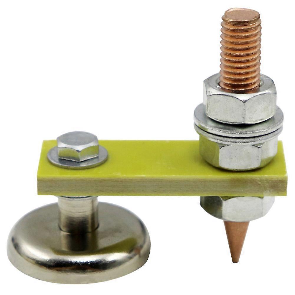 Copper-Tail Magnetic Ground Clamp, High-Conductivity Stable Welding Accessory