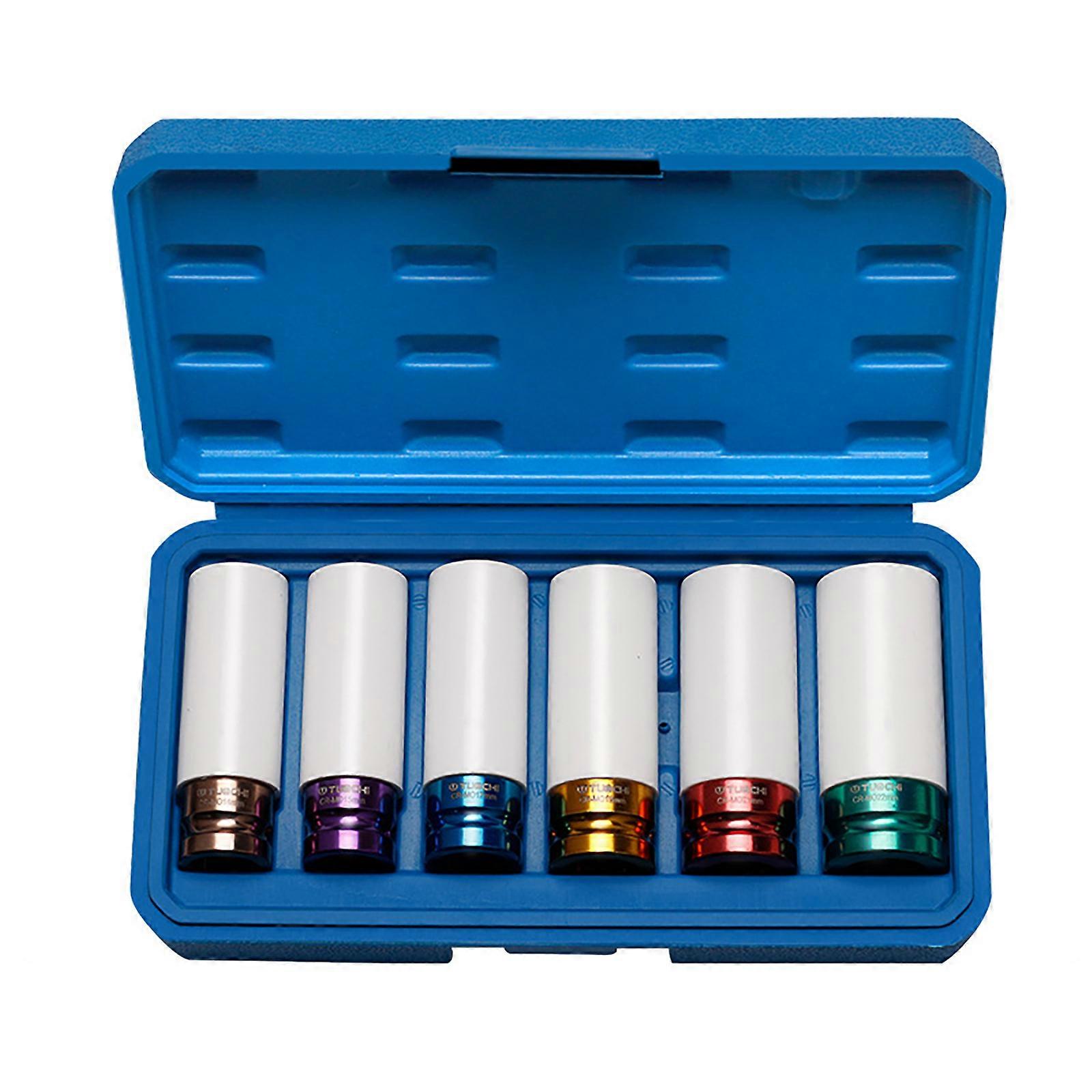 Pneumatic Drive Wheel Protector Sleeve Guard Socket Set in Assorted Color, Easy to Use Suitable for All Road Conditions