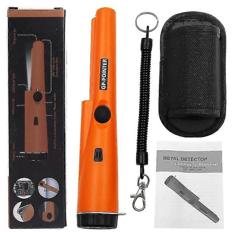 IP66 Waterproof Pro-Pointer Pinpointer Metal Detector Underground Pinpointer Pinpoint Orange
