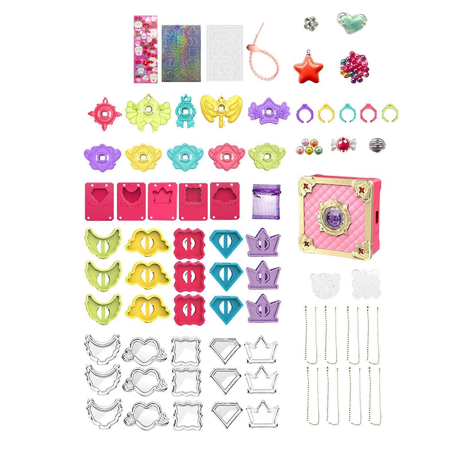 Princesse Cadeau Fait Main Boîte Ensemble Jouets Fait Main Créatif 3D Autocollant Machine