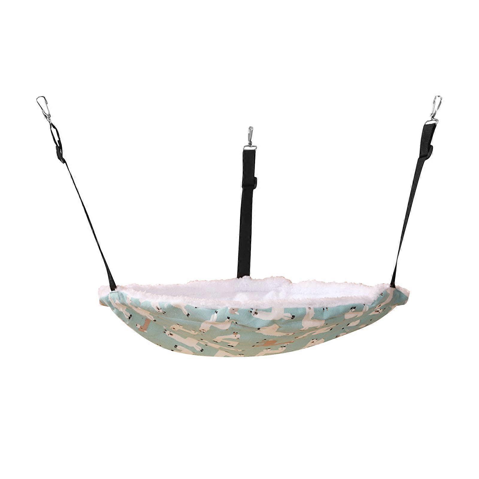 Reversible Cat Hammock Adjustable Straps Soft Washable for Puppy