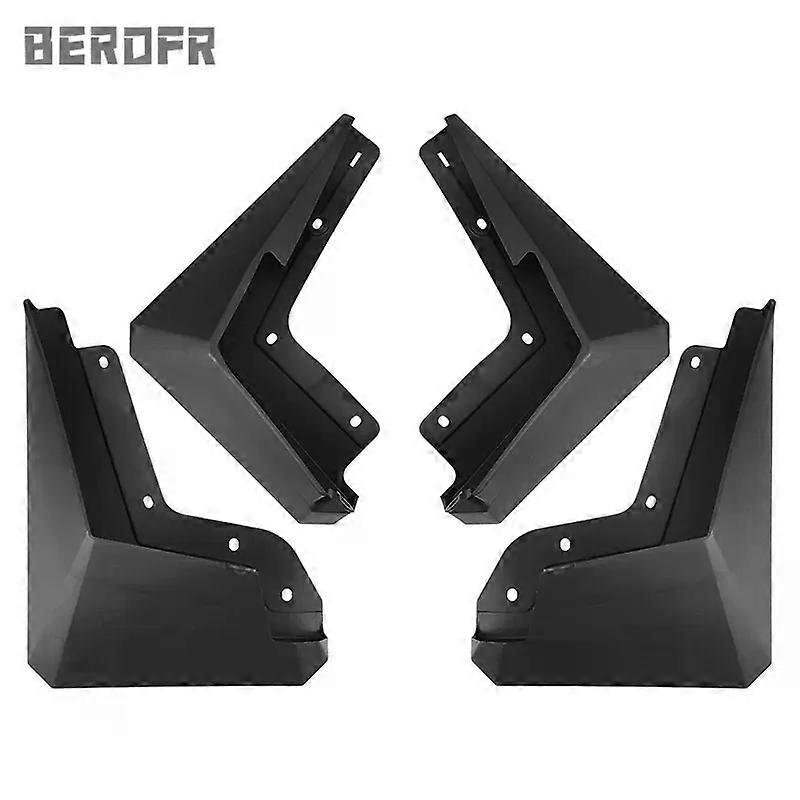 Applies to MudFlaps For Tesla Cybertruck 2023 2024 Pickup Mudguards Mud Flaps Splash Guards Front Rear Wheels Fender Car Accessories sets