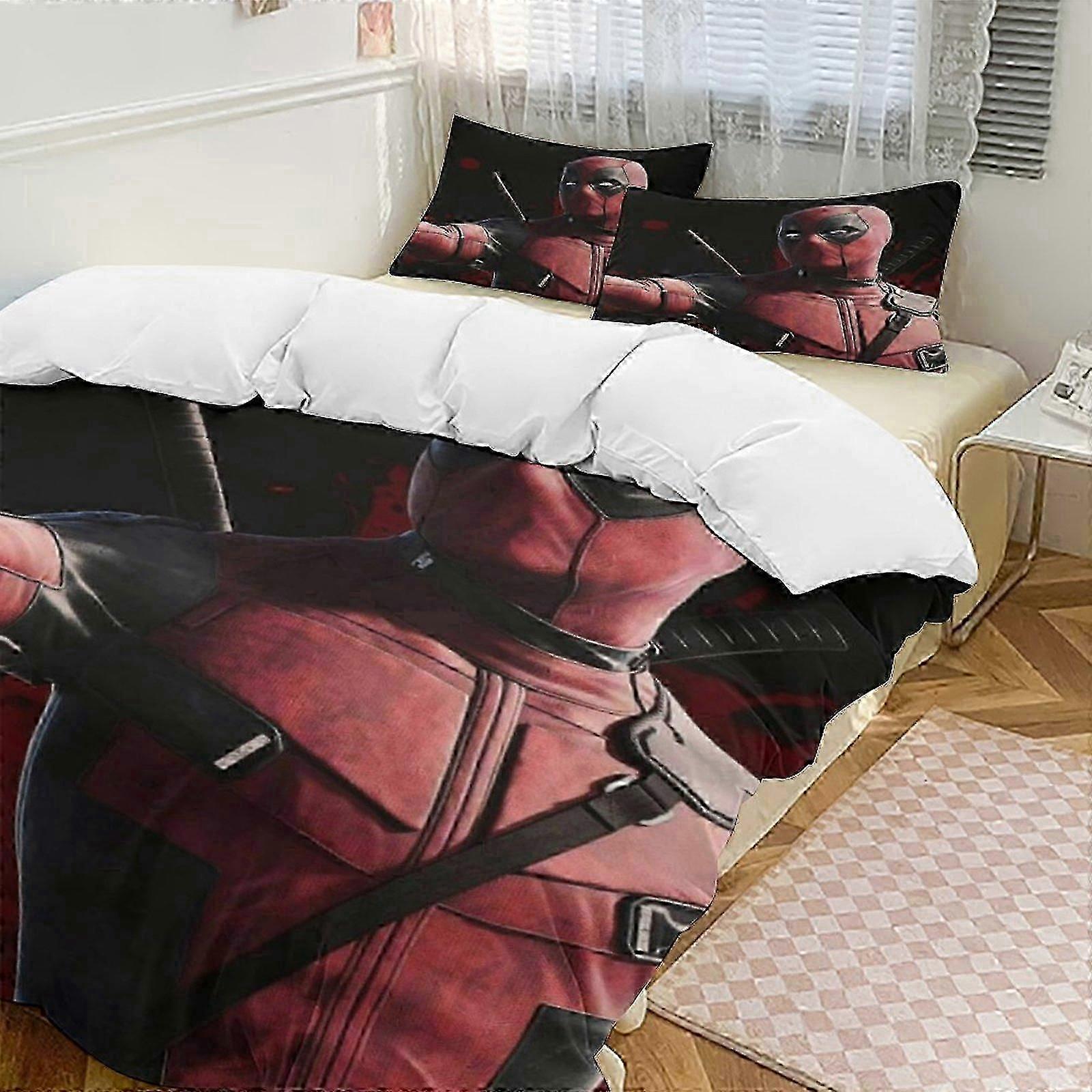 n701 Lençóis Deaool Down Duvet Cover Microfiber Bedding Set LeveConjunto de 3 peçasLeve e confortável (1 Capa de Edredom e 2 Fronhas) Seja