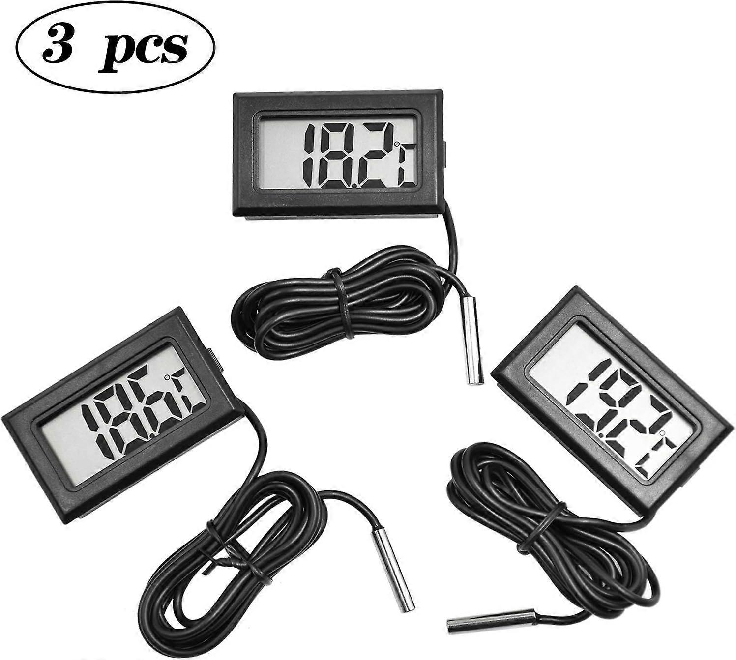 Aquarium Thermometers, Digital Thermometer, Waterproof Probe