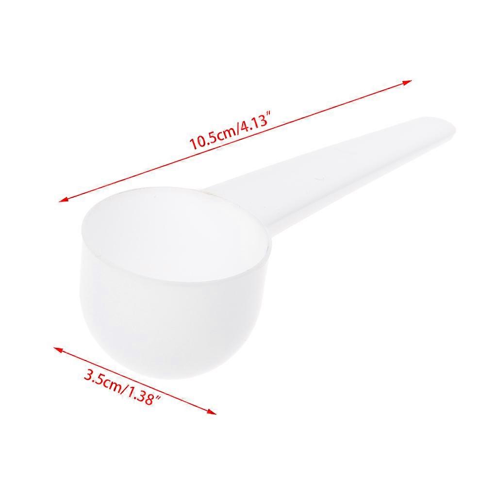 Cucchiaio dosatore per latte in polvere 1/3/5/10 g, utensile da cucina, cucchiai per proteine del caffè, cucchiai per caffè, cibo per animali, cereali, bianco
