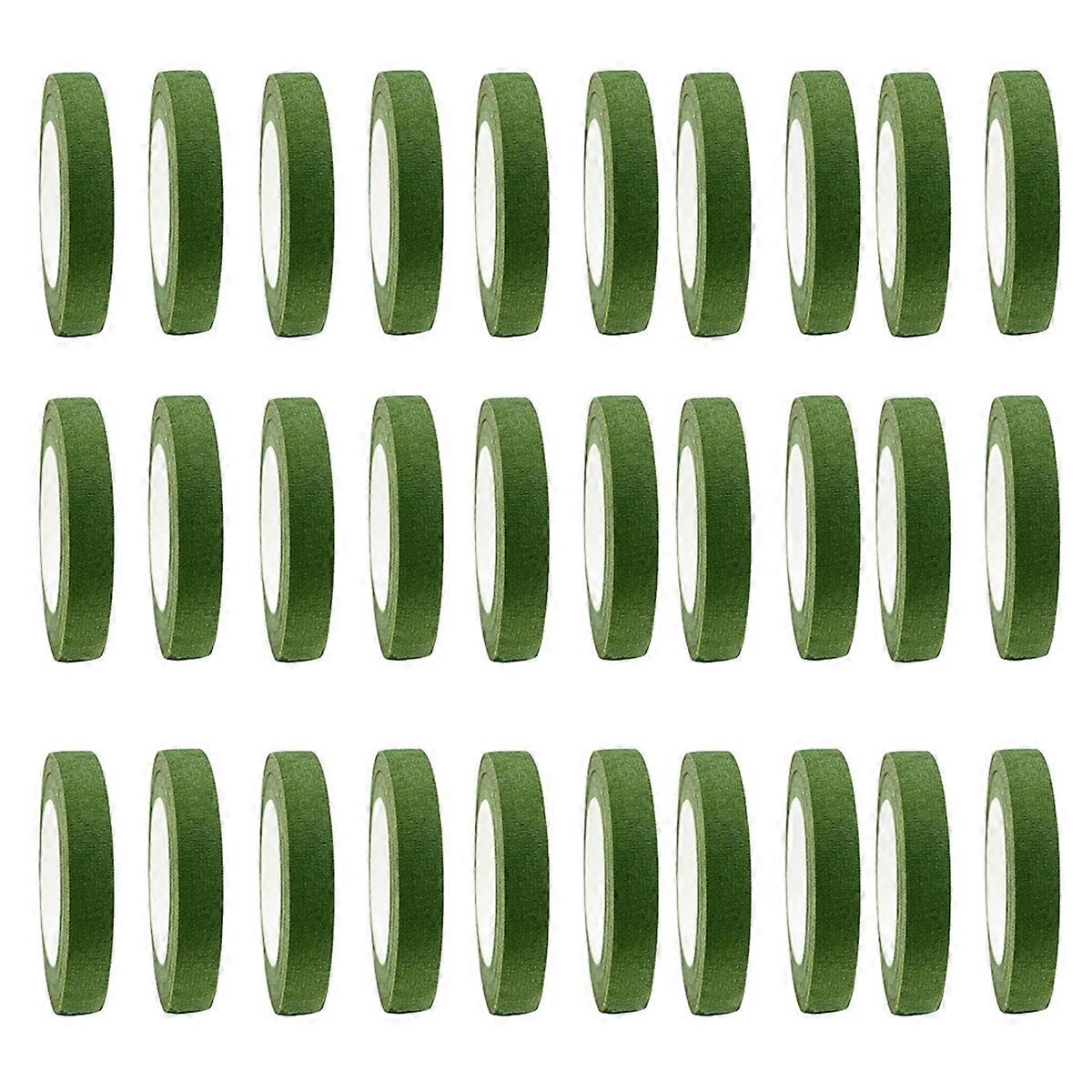 30pcs Flower tape Self-adhesive bouquet flower stem paper tape