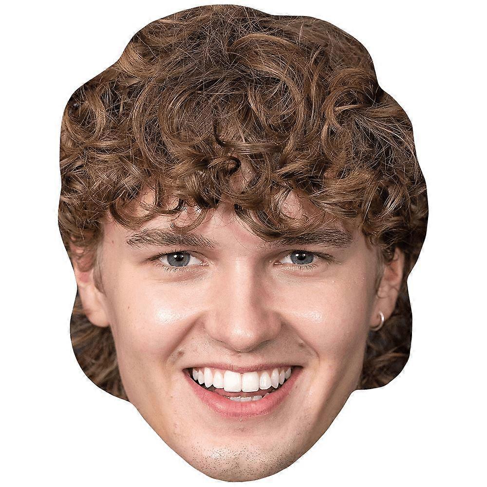 Oliver Quinn (Smile) Celebrity Mask, Flat Card Face