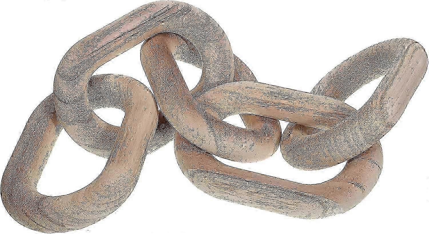 Decorative Wooden Chain Decorative 5 Section Decorative Chain