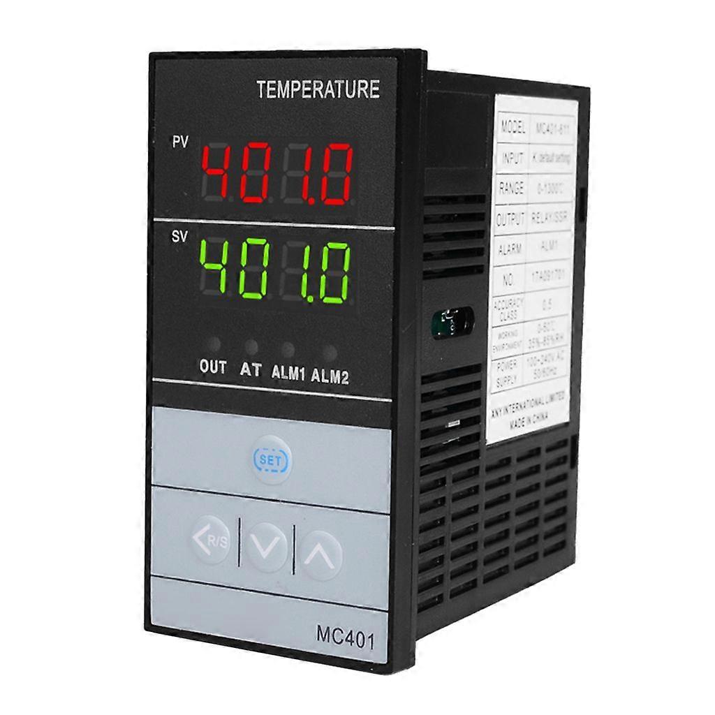 SSR Output PID Thermostat Temperature Controller Thermocouple Pt100 85-265VAC
