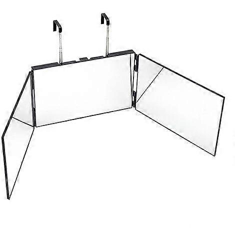 Trifold Mirror, 360 Mirror, Adjustable Height