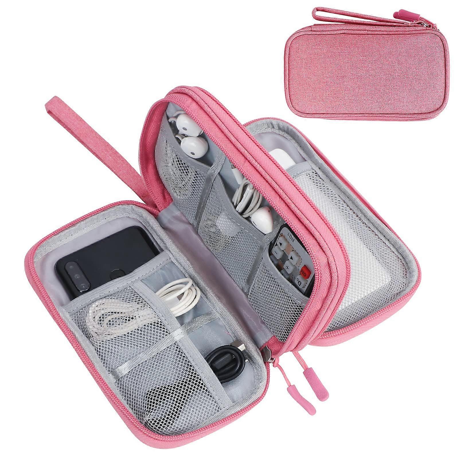 Storage bag multi-layer-small size beauty pink