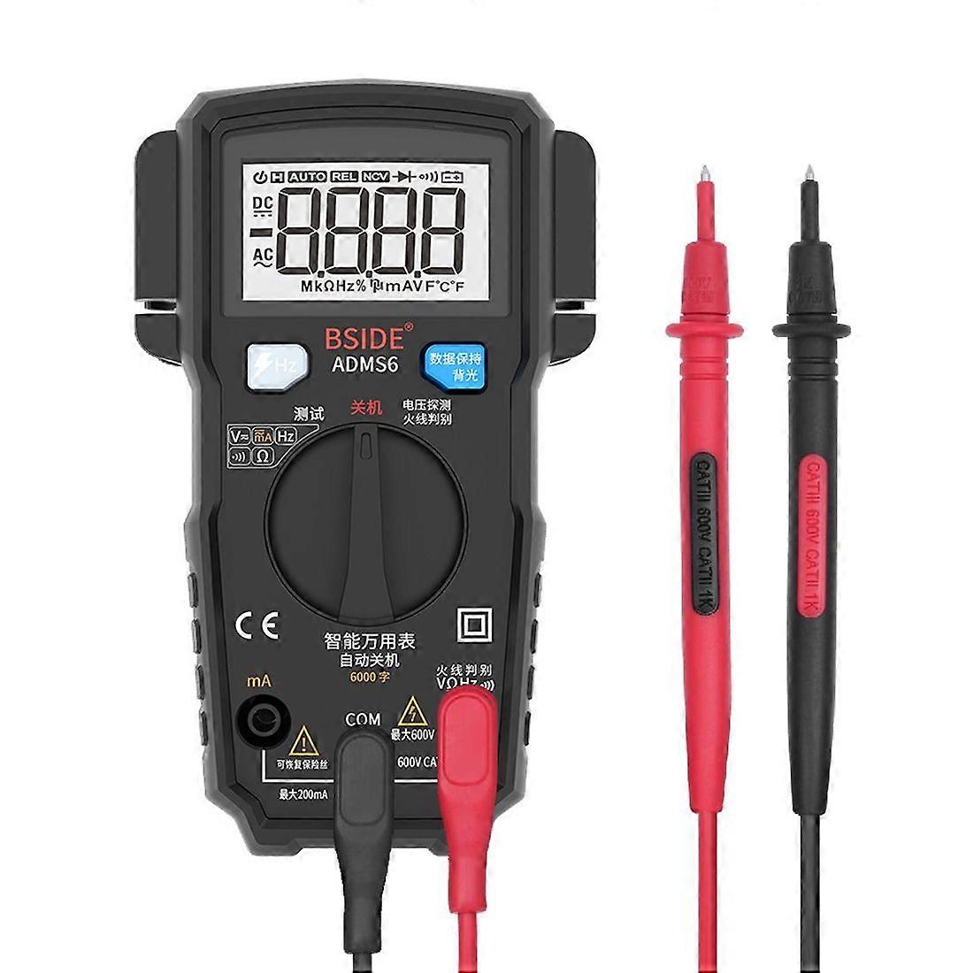 BSIDE ADMS6 Fully Automatic Digital Intelligent Multimeter
