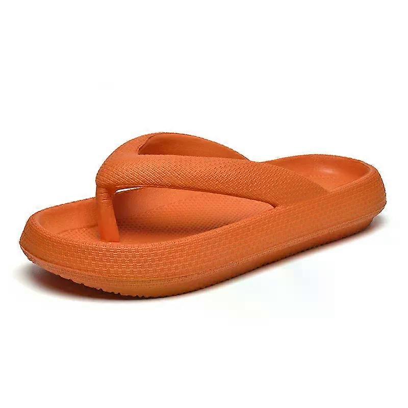 Soft Sole Platform Flip Flops Summer Beach Non Slip Men Slippers Coulple Thick Sole Bathroom Slides Sandals