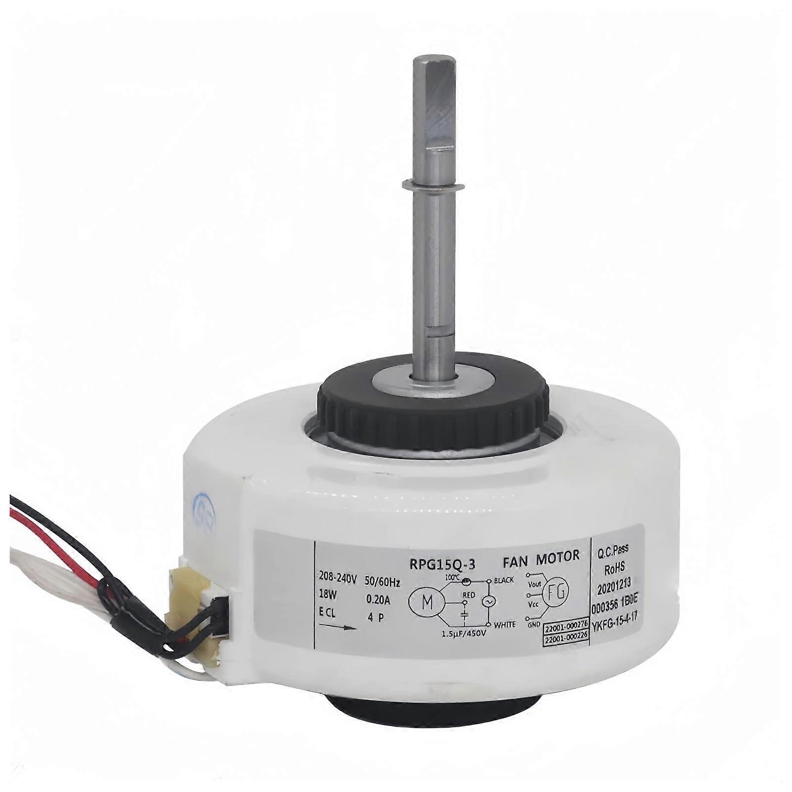 Kompatibel med TCL, luftkonditionering inomhusenhet AC-fläktmotor RPG15Q-3 220-240V 50/60Hz 18W luftkonditioneringsdelar