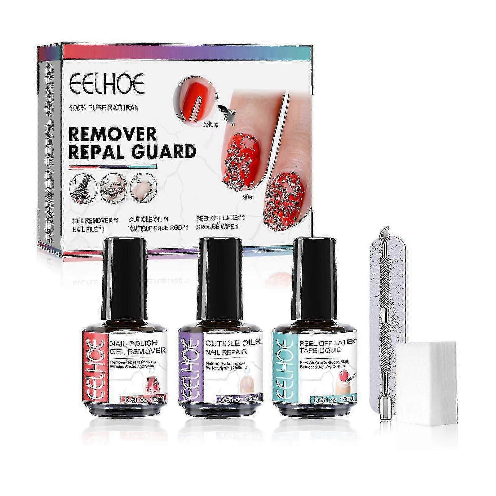 Gel Nail Polish Remover Nail Gel Easy And Fast Dissolving Lazy Convenient