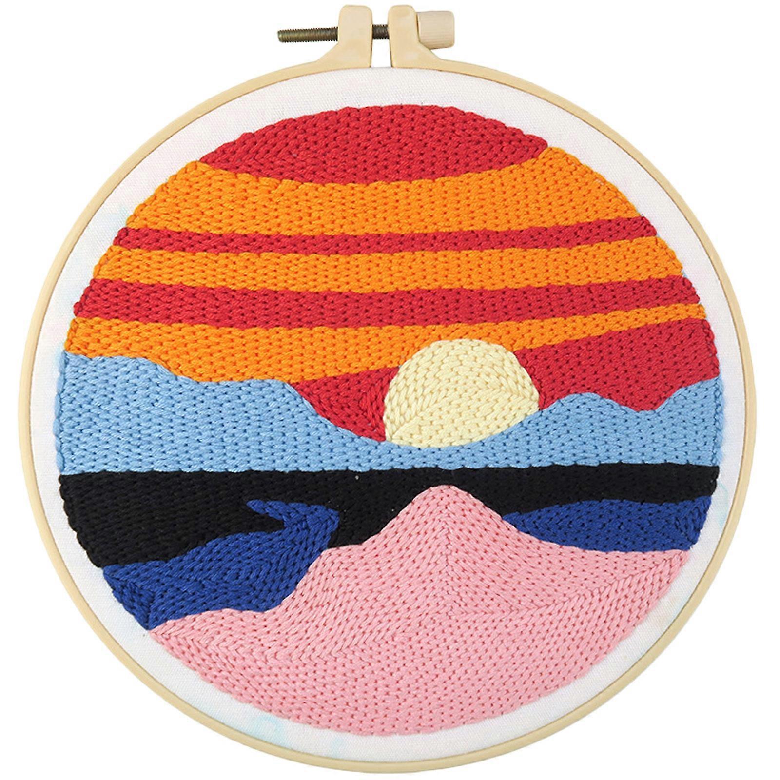 Punch Needle Set For Sewing Fabrics