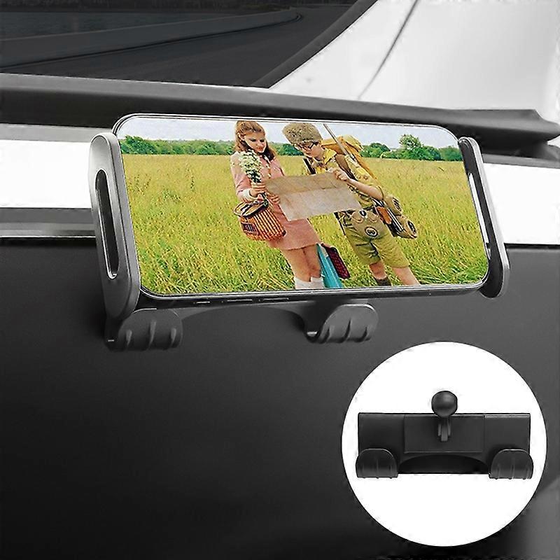 For Tesla Model 3 / Y Car Co-pilot Glove Box Hook Phone Tablet Holder Hook Base