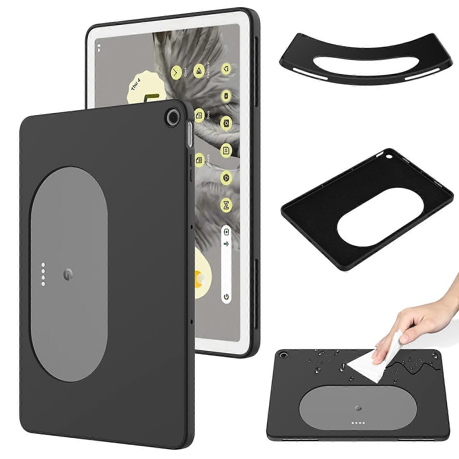 Pure Color Liquid Silicone Shockproof Tablet Case For Google Pixel Tablet